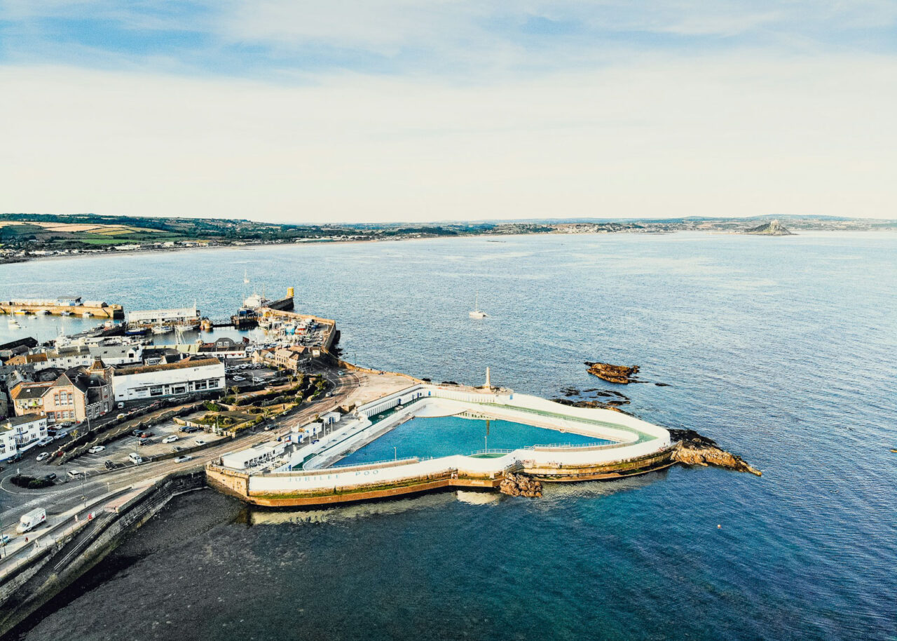 Jubilee pool in Penzance